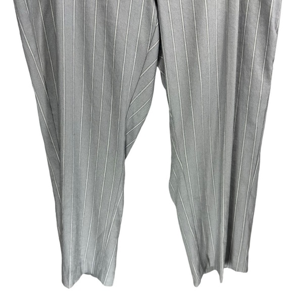 NWOT‎ J. Jill Linen Stretch Cropped Trouser Pants Gray Size 14P Career Office - Picture 8 of 10